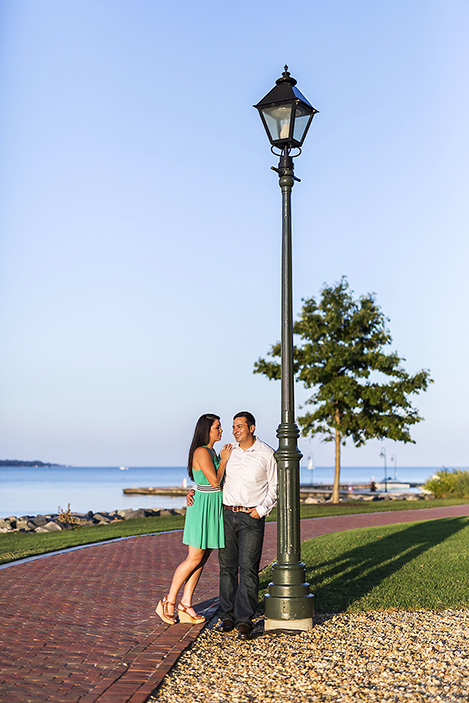 dragon studio, yorktown beach, engagement session, ben and jerry's,
